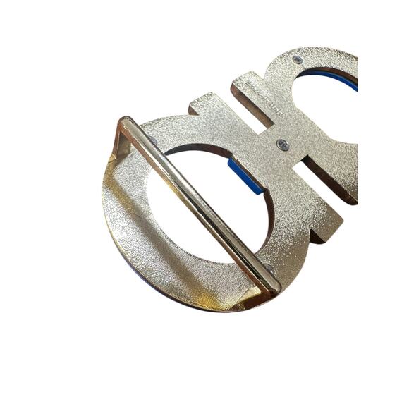 Vintage Salvatore Ferragamo Belt Buckle Made in Italy - Picture 6 of 7